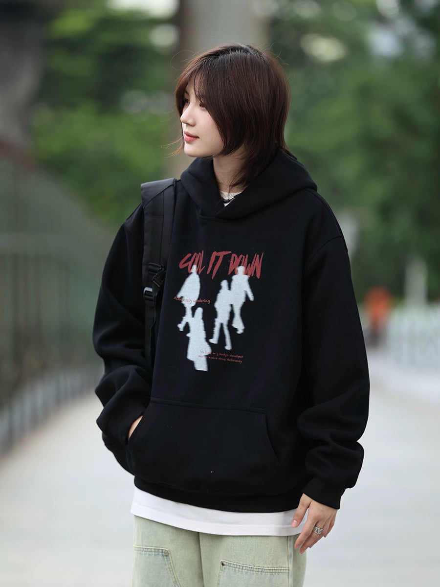 Sweatshirt men's hooded long sleeve No.1312