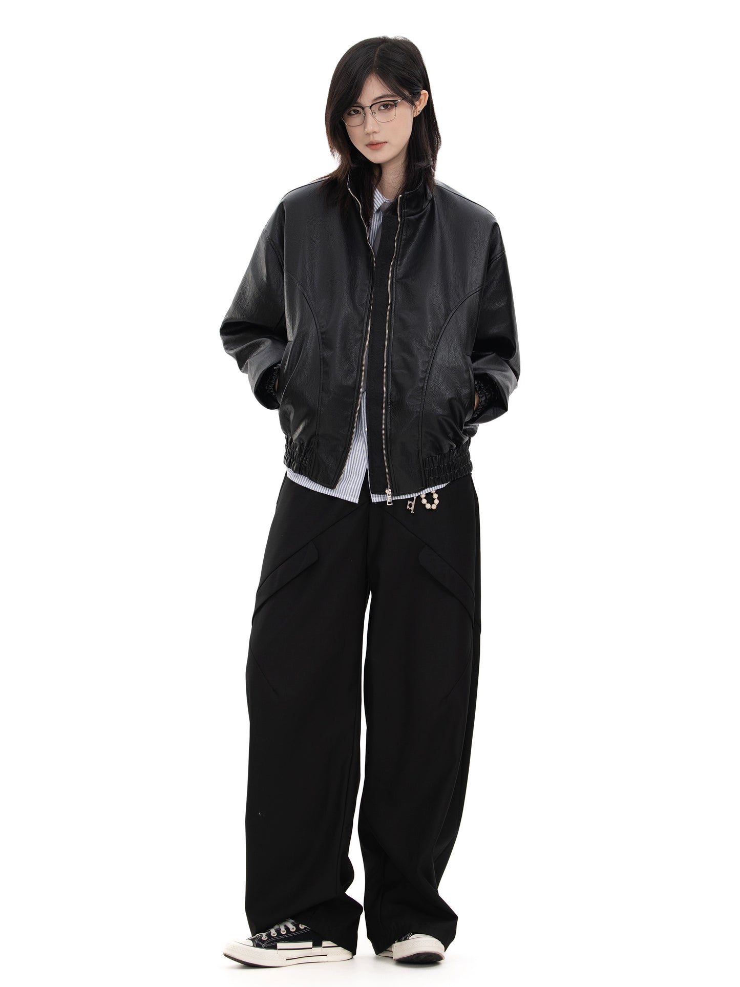 Vegan Leather Jacket No. 1585