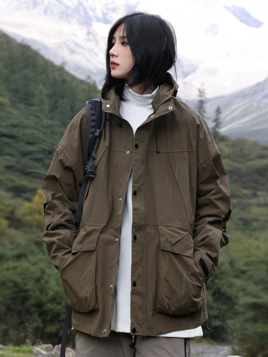 Hooded jacket functional jacket No.967