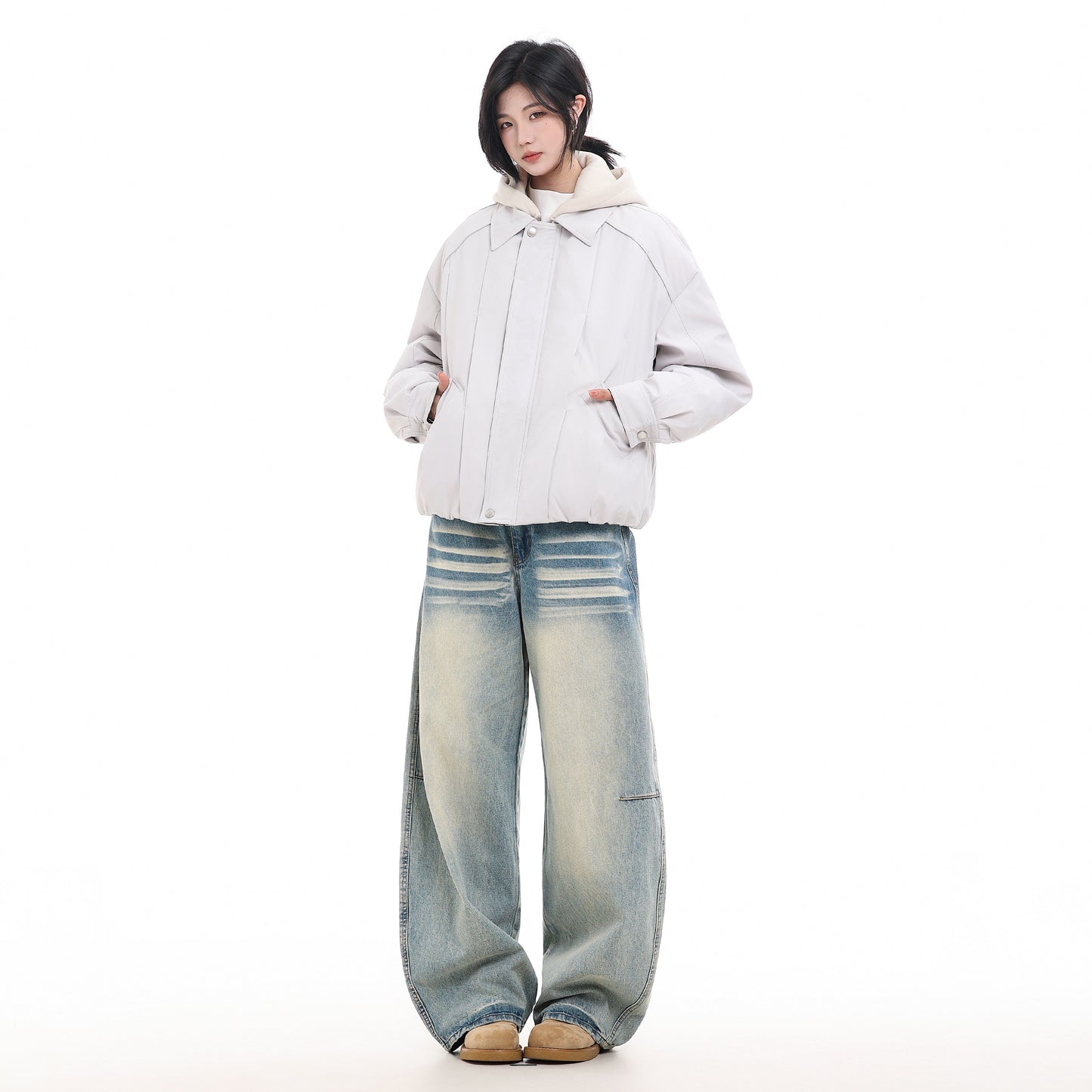 White Duck Down Padded No. 1807