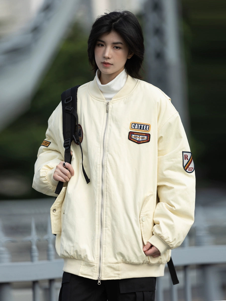 Bomber padded jacket No.1048