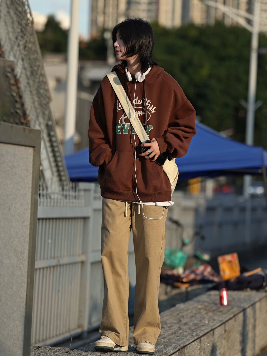 Vintage hooded sweatshirt No.1273