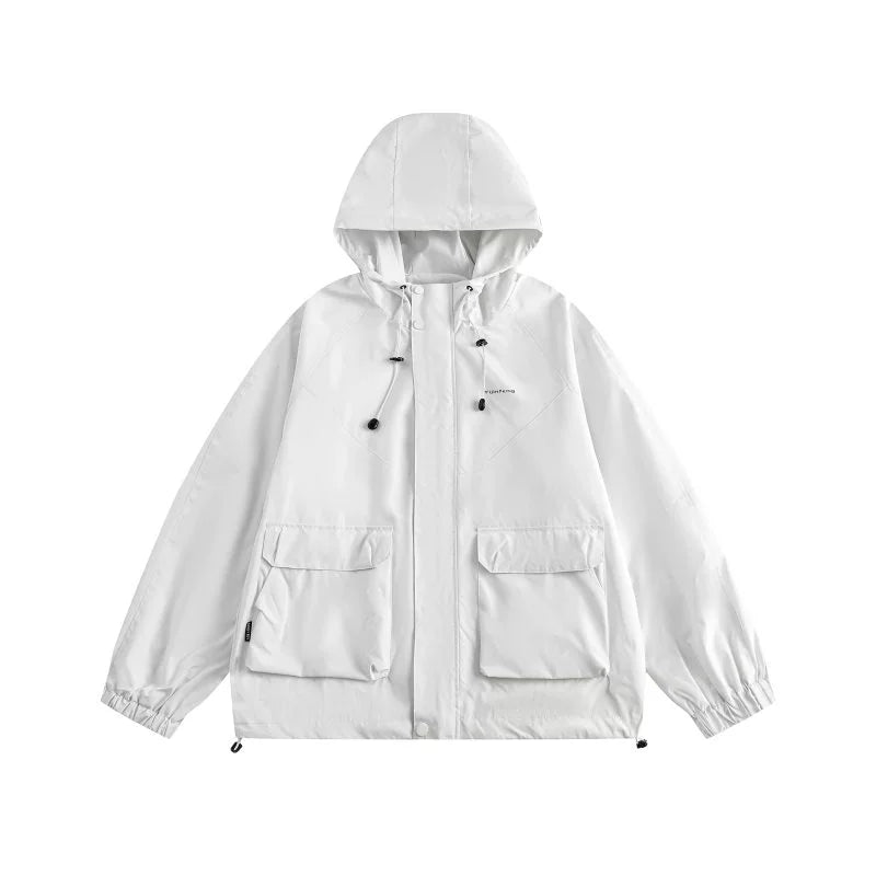 Hooded storm jacket waterproof outdoor jacket No.811