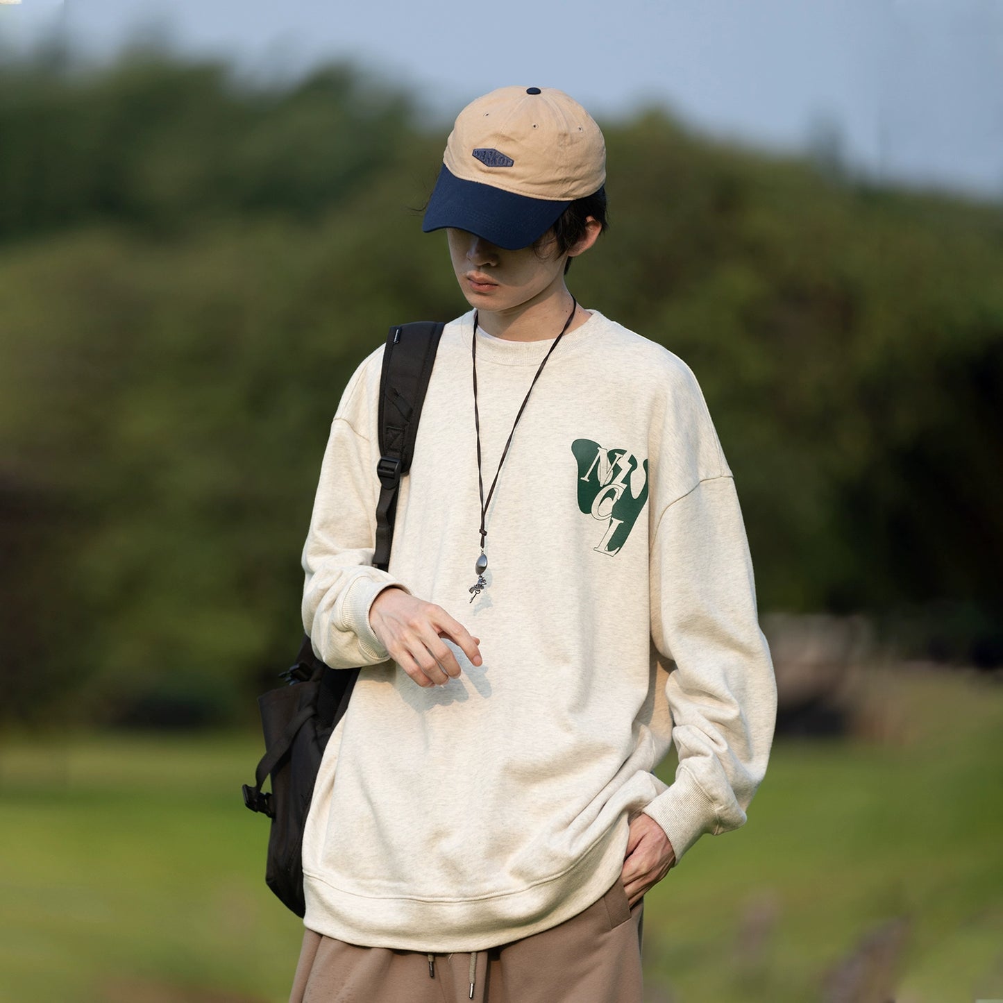round neck sweater No.138