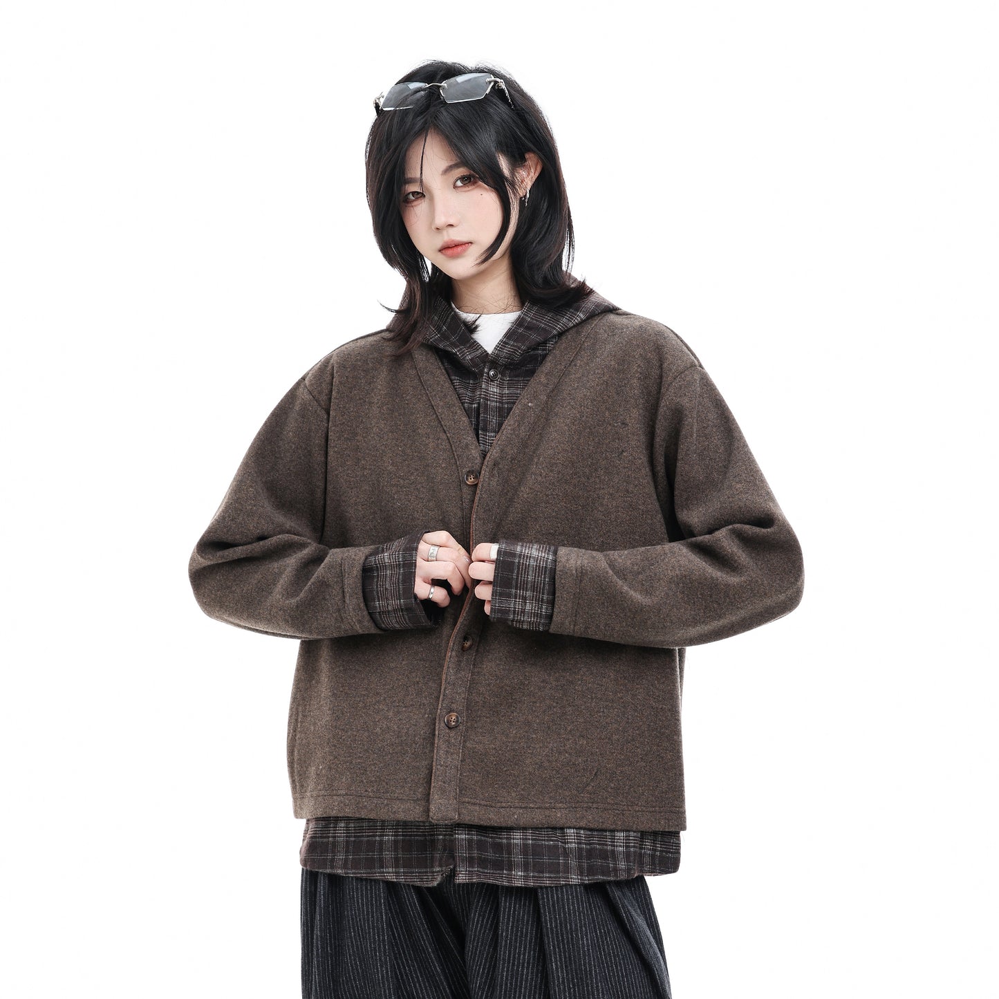 Hooded Cardigan No. 1831