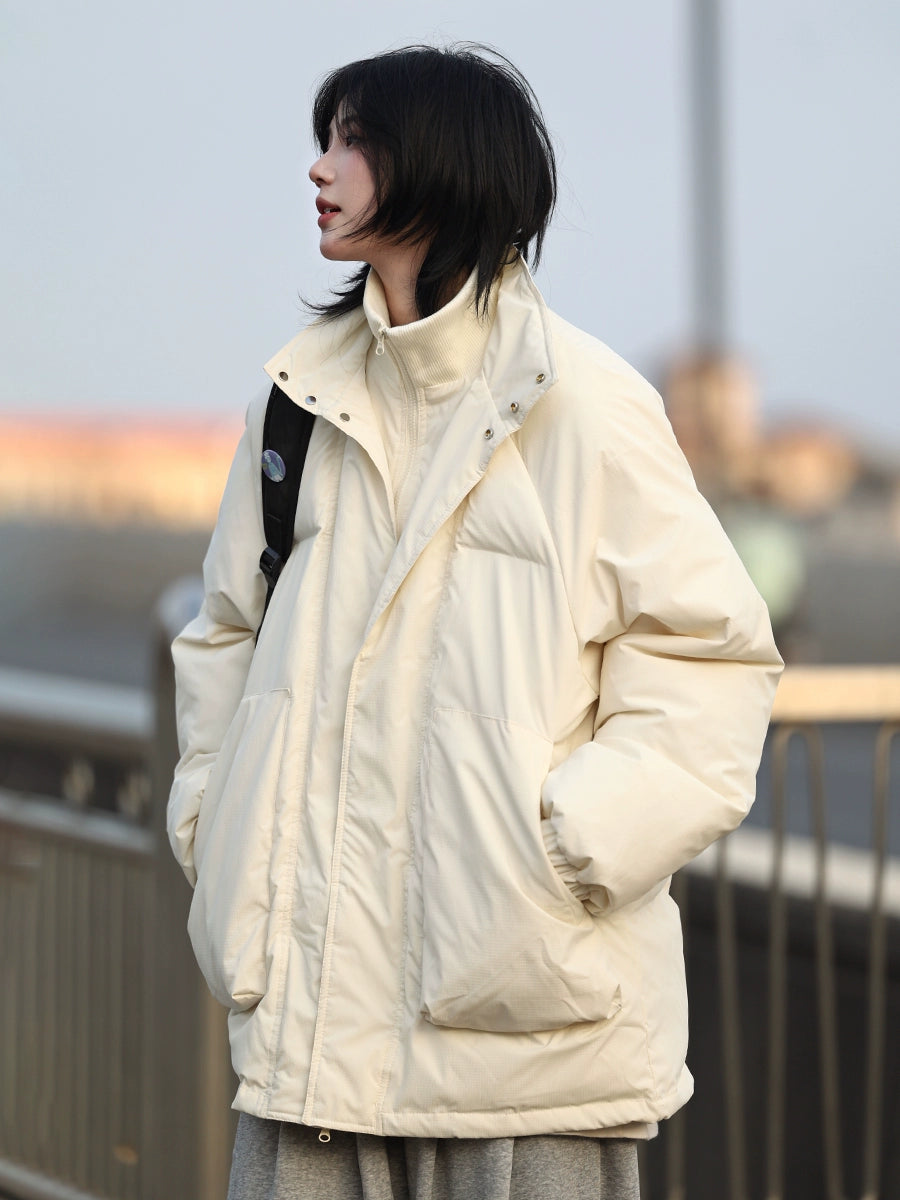 Fake two-piece padded jacket No.1435