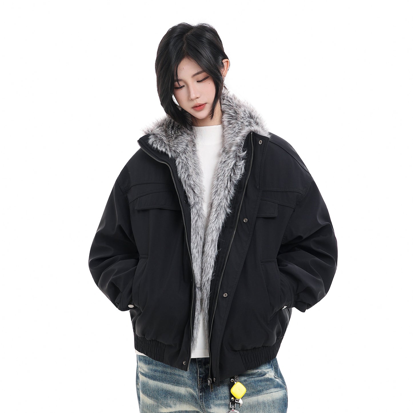 White Duck Down Jumper No. 1798