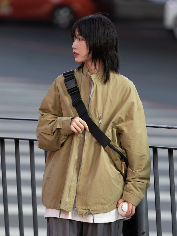 Zipper cardigan jacket No.408