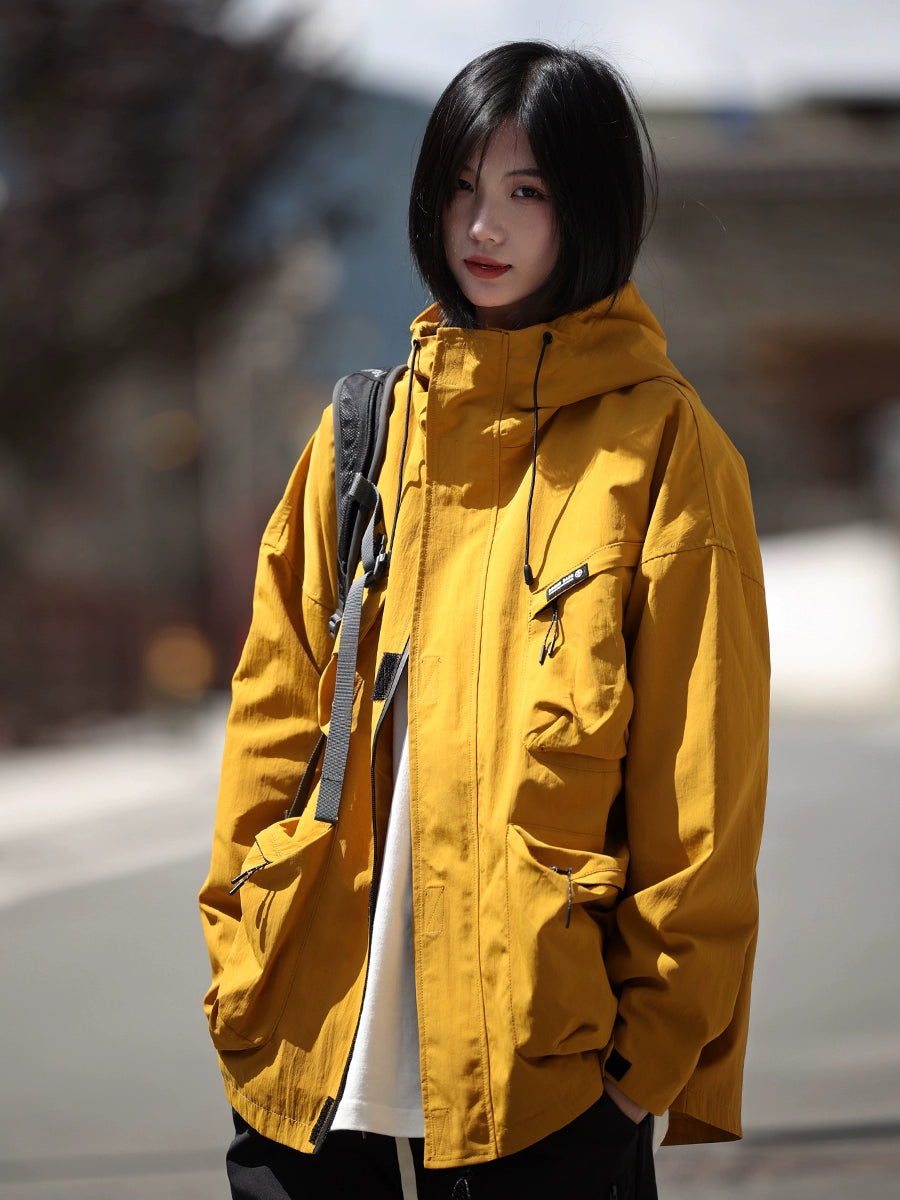 Outdoor waterproof and oil-proof jacket No.885