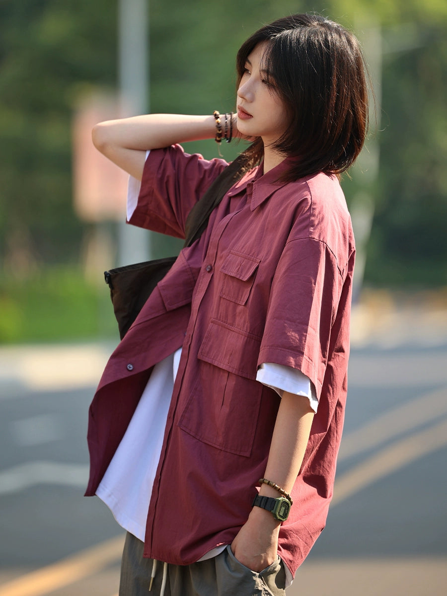Short-sleeved shirt, No.724