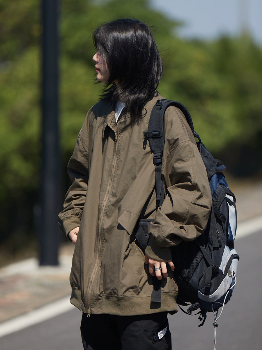 stand collar jacket No.111