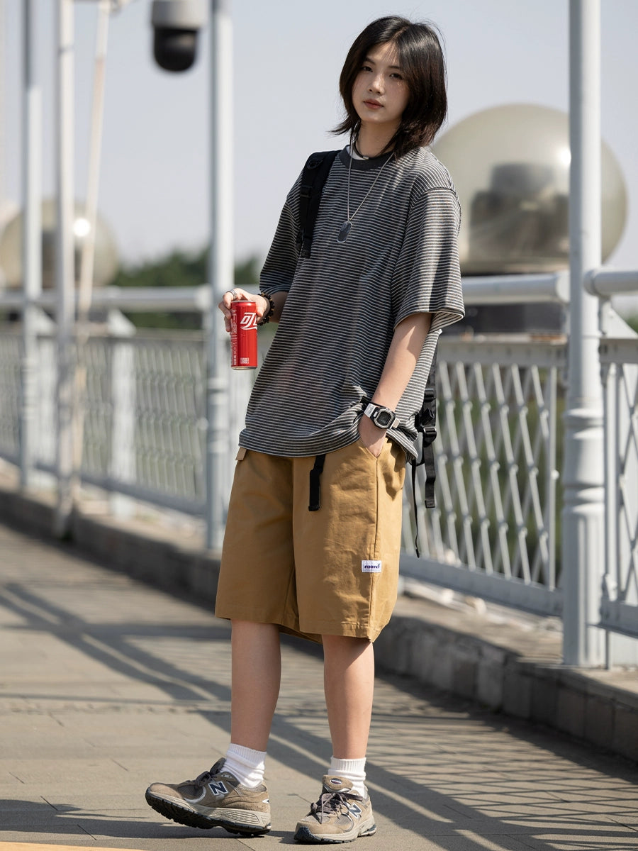 Striped short sleeve t-shirt No.723