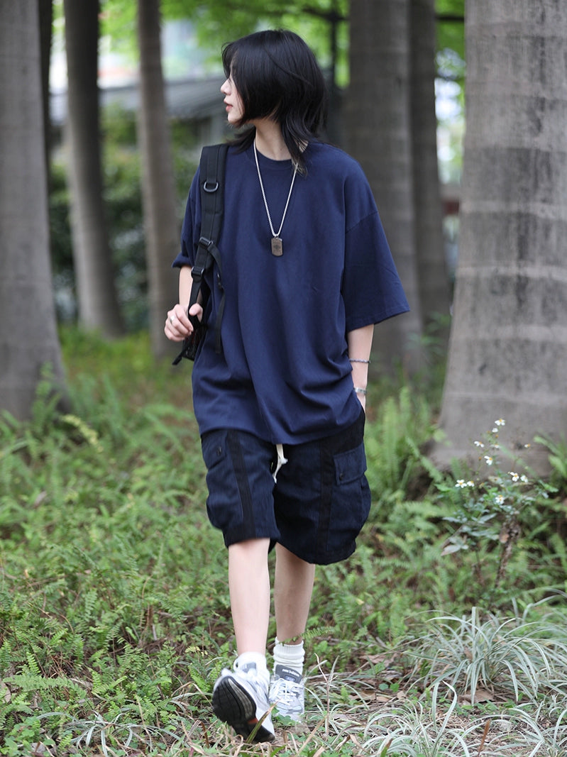 short-sleeved oversize t-shirt No.380