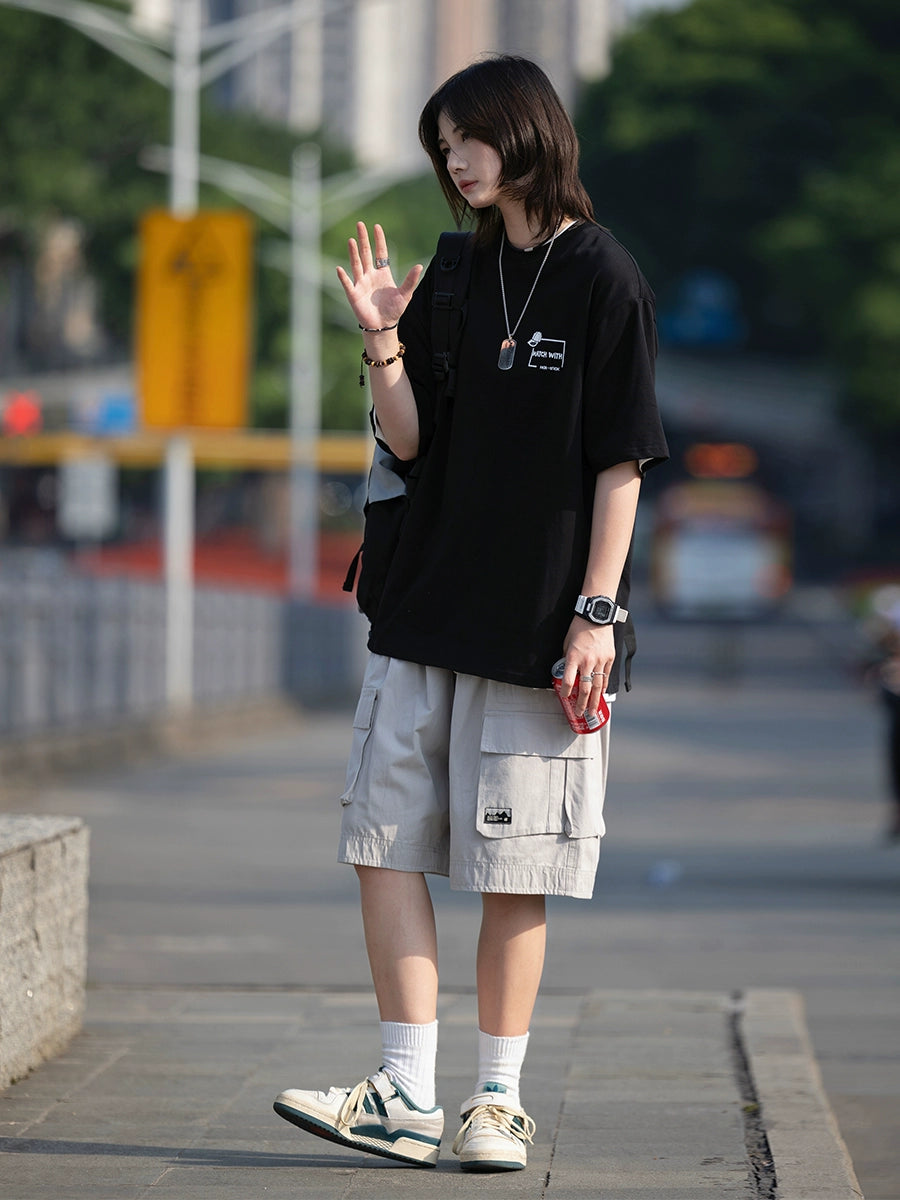 Crewneck Short Sleeve T-Shirt No.698