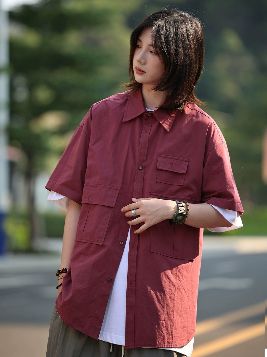 Short-sleeved shirt, No.724