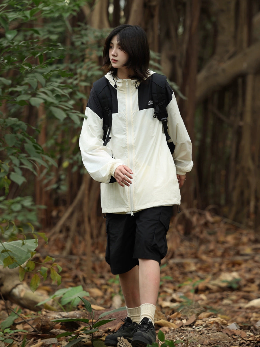 Sunscreen clothing, men's UV protection, UPF50+ outdoor jacket No.586