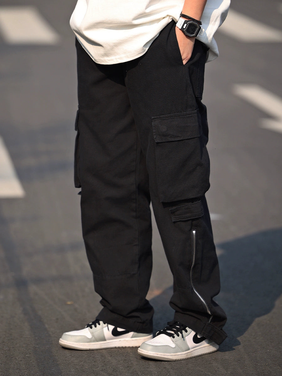 Multi-pocket cargo pants No.556