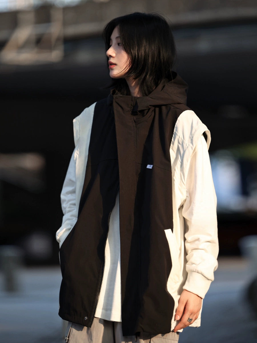 Detachable sleeves, shoulder jacket No.961