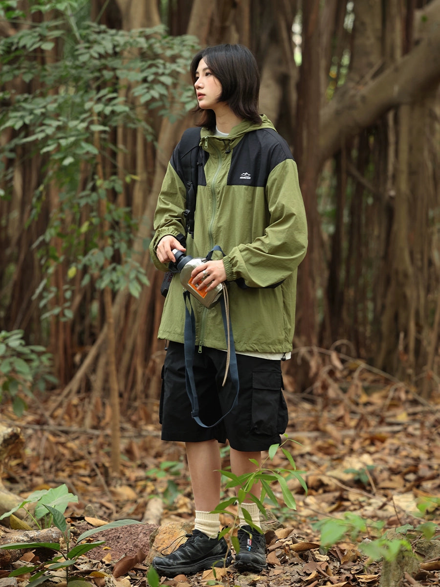 Sunscreen clothing, men's UV protection, UPF50+ outdoor jacket No.586