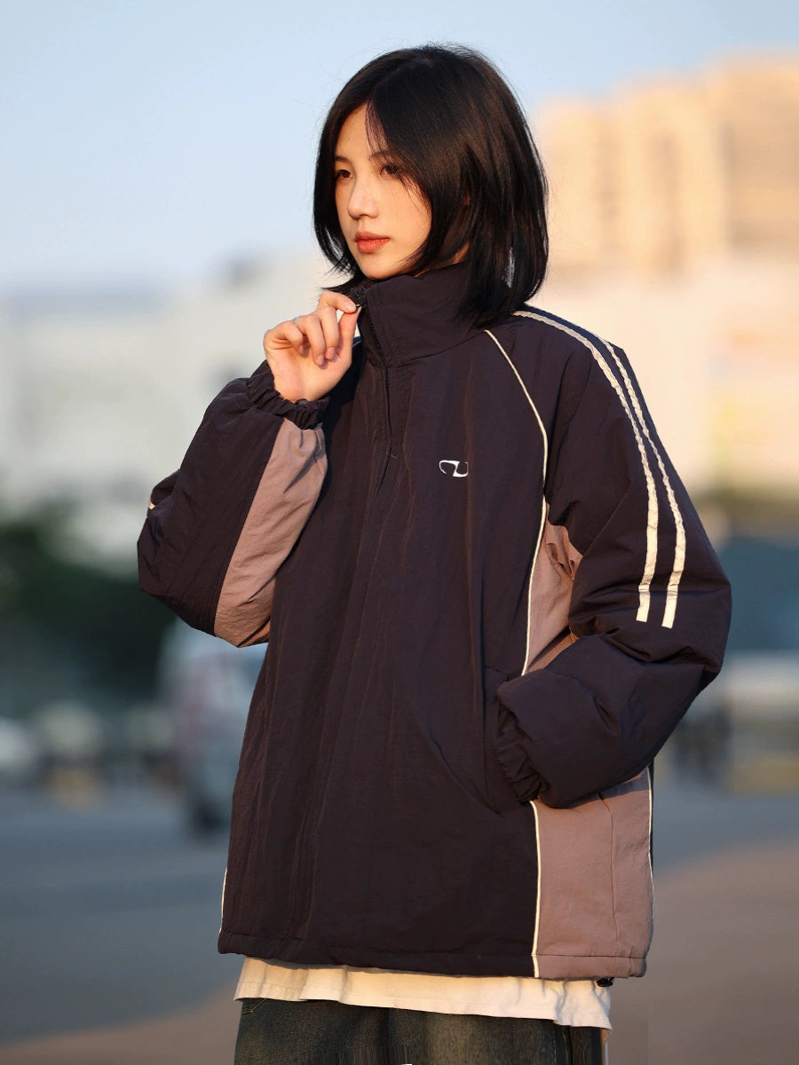 College style padded jacket, No.1030
