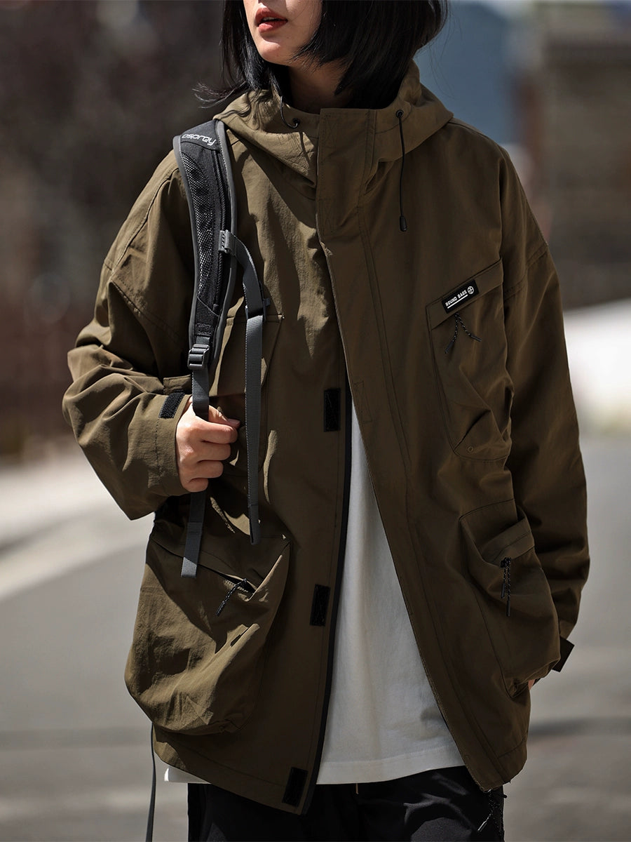 Outdoor waterproof and oil-proof jacket No.885