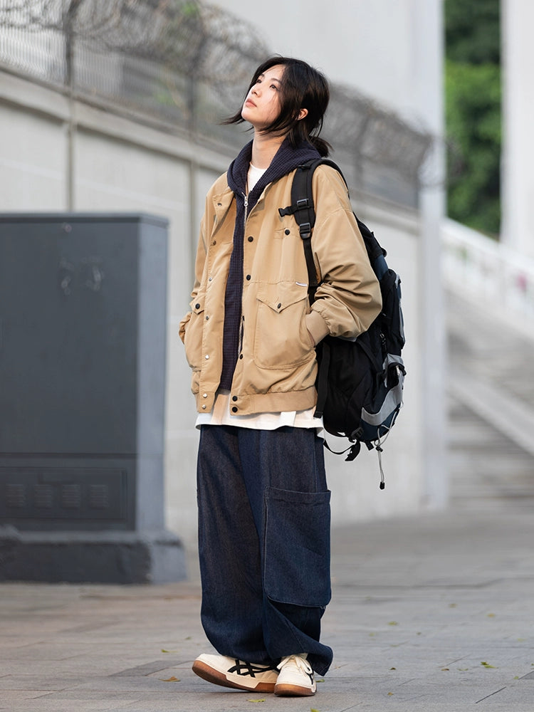 fake two-piece hooded jacket No.103
