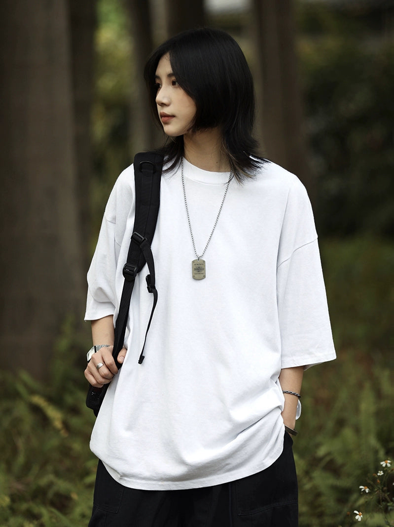 short-sleeved oversize t-shirt No.380