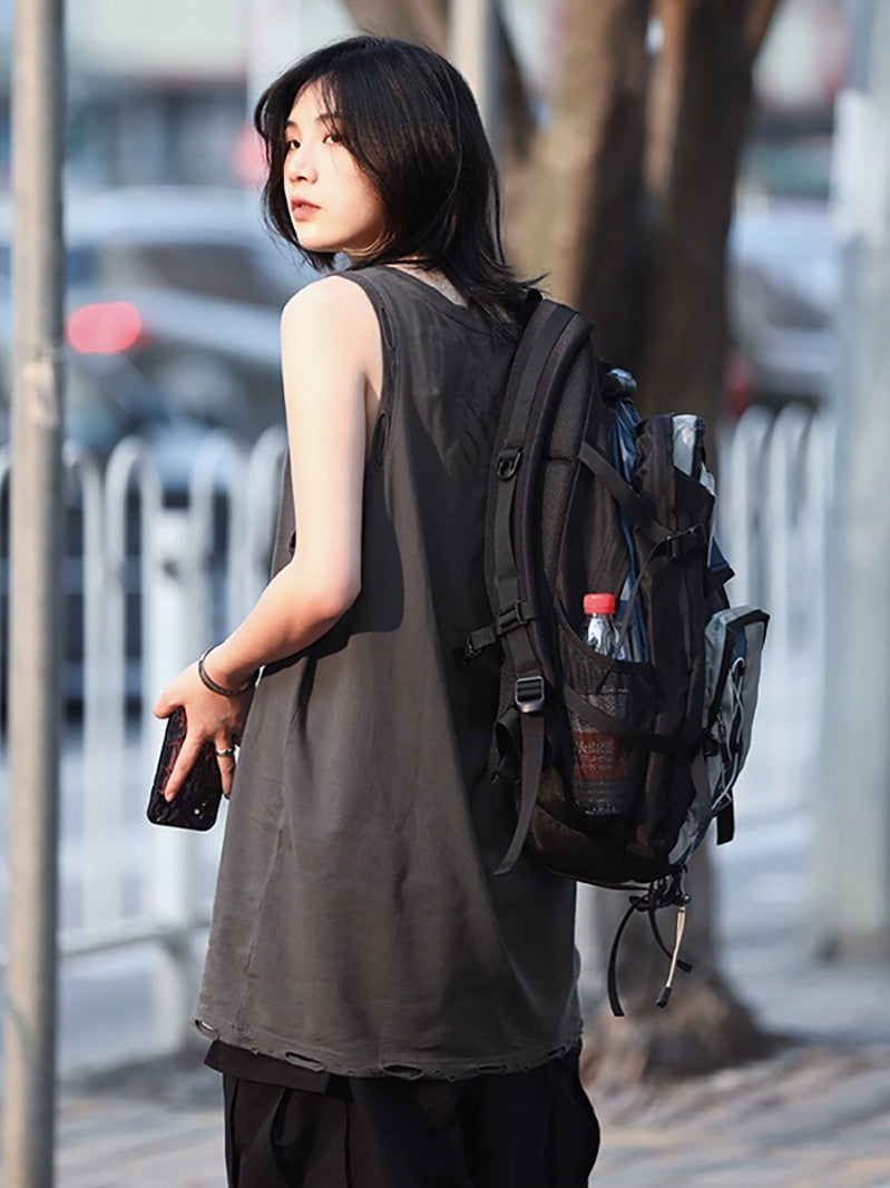 sleeveless t-shirt No.375