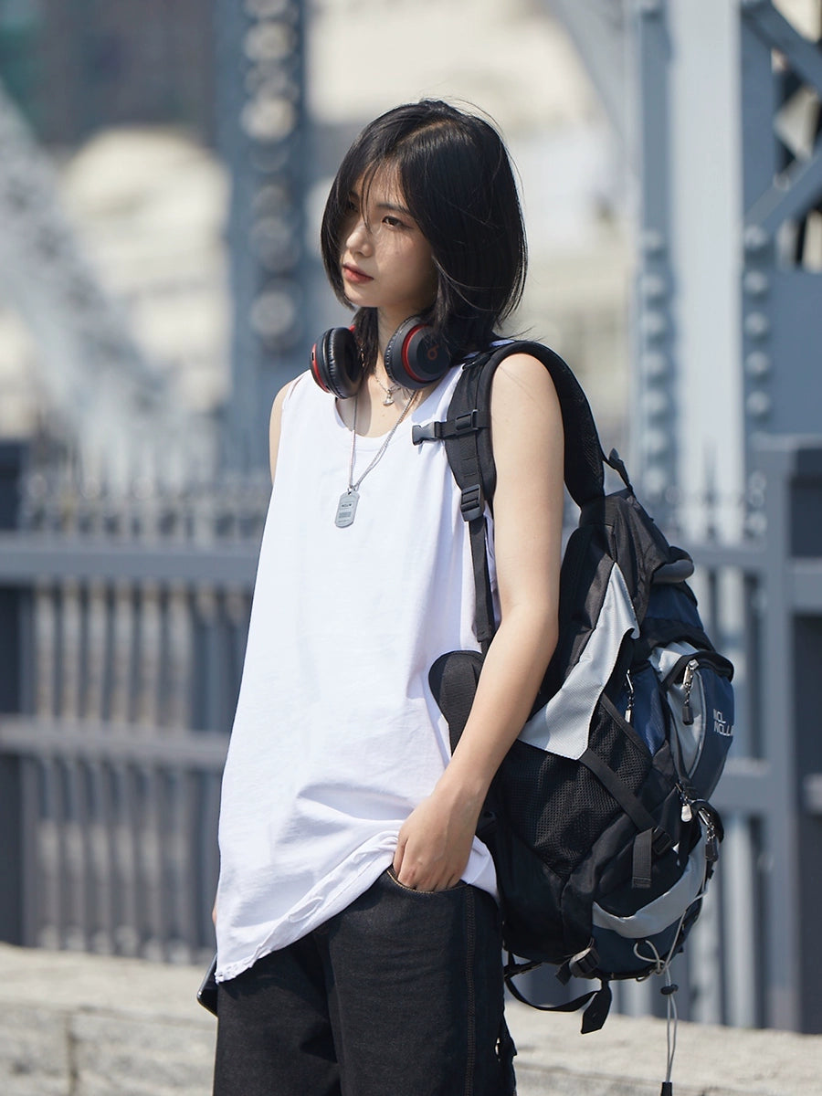 sleeveless t-shirt No.375