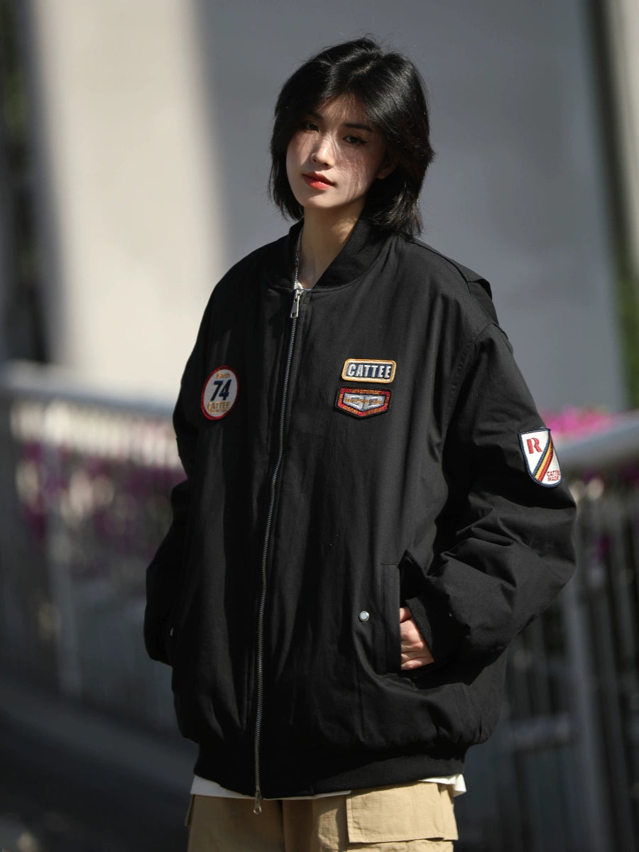 Bomber padded jacket No.1048