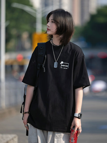 Crewneck Short Sleeve T-Shirt No.698