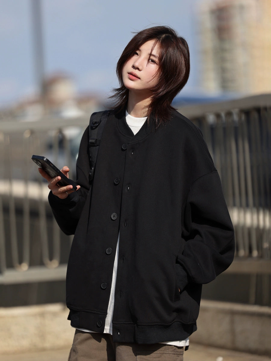 Jacket men's and women's new lazy style cardigan jacket No.1321