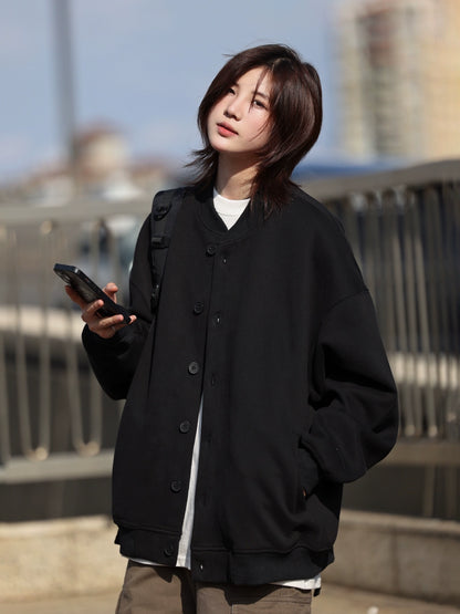 Jacket men's and women's new lazy style cardigan jacket No.1321