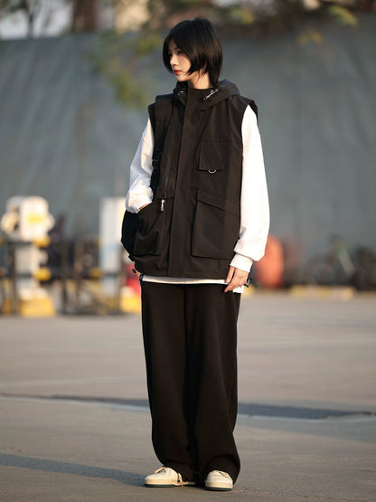 Vest, hooded overalls, jacket No.1216
