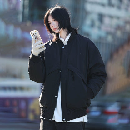 White duck down, Japanese retro baseball uniform jacket No.1475