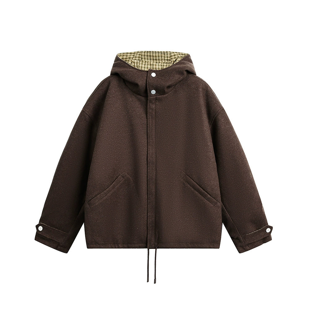 Quilted Hooded Coat No. 1654