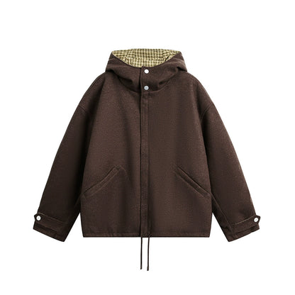 Quilted Hooded Coat No. 1654