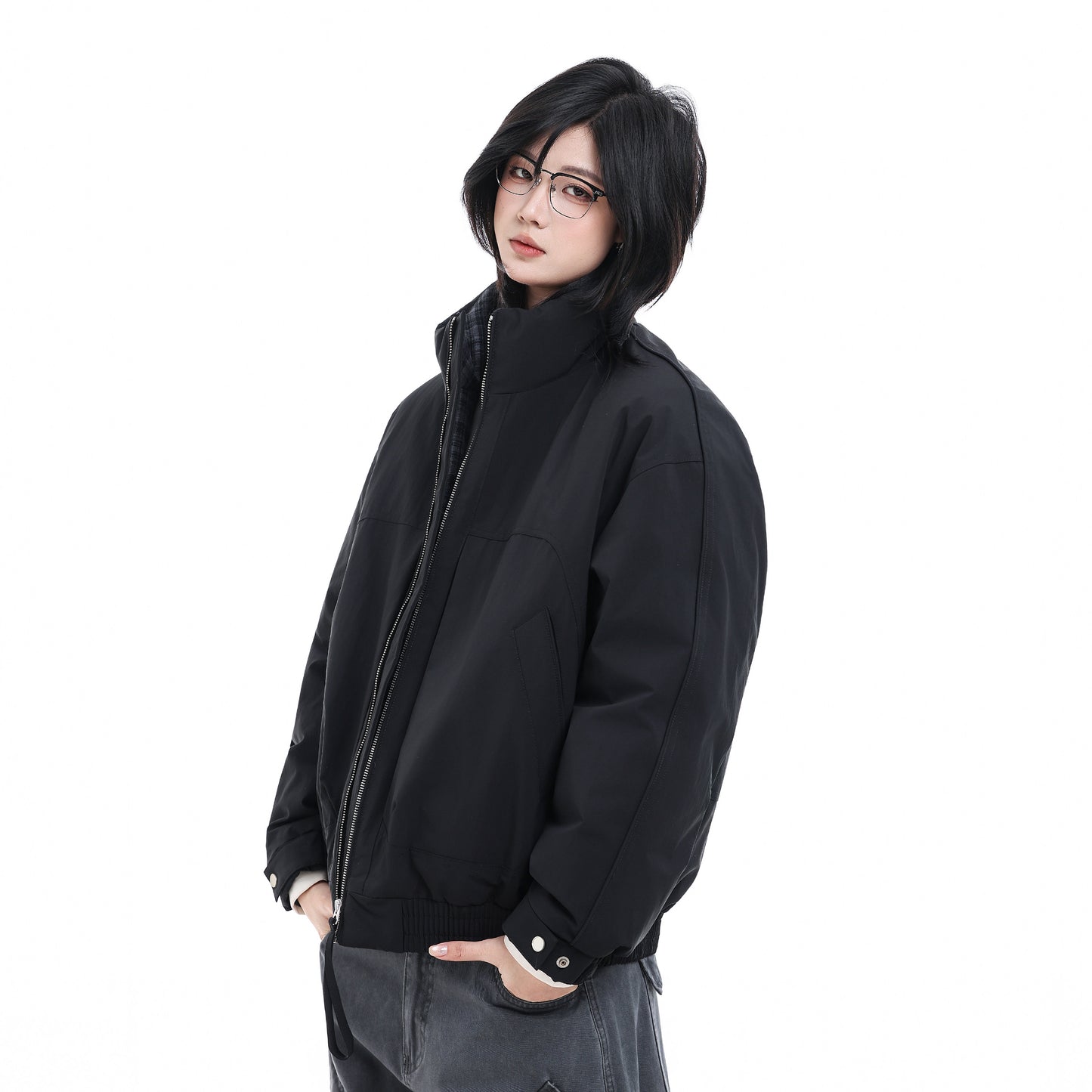 White Duck Down Padded Jumper No. 1829