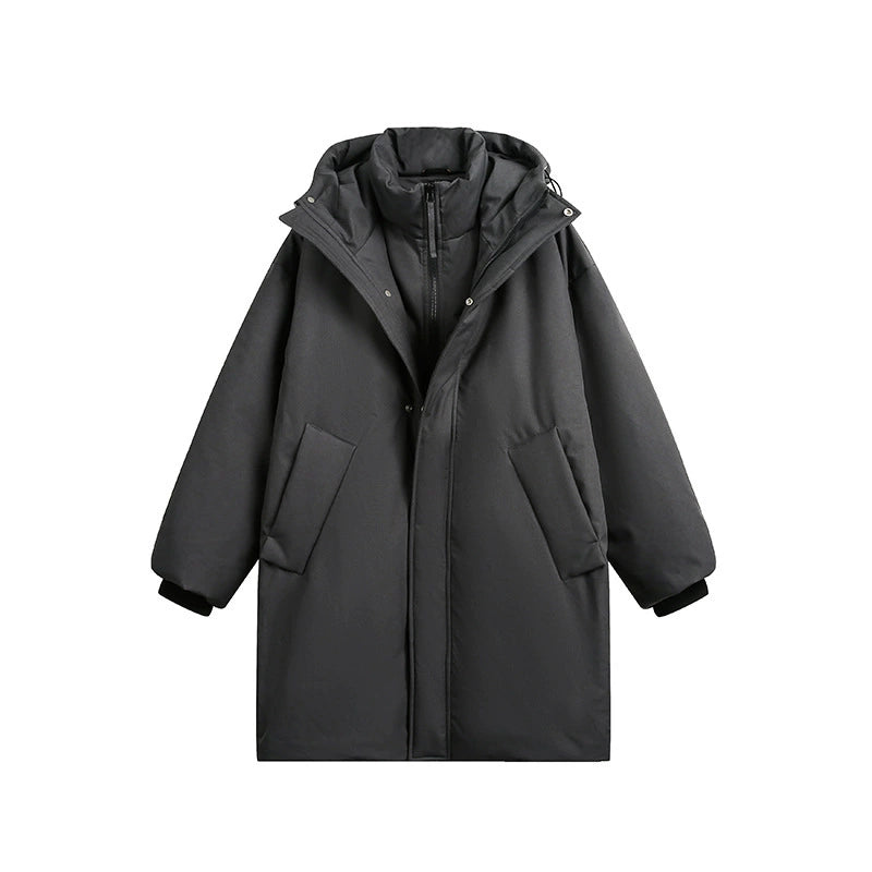 90 white duck down, long down jacket No.1456