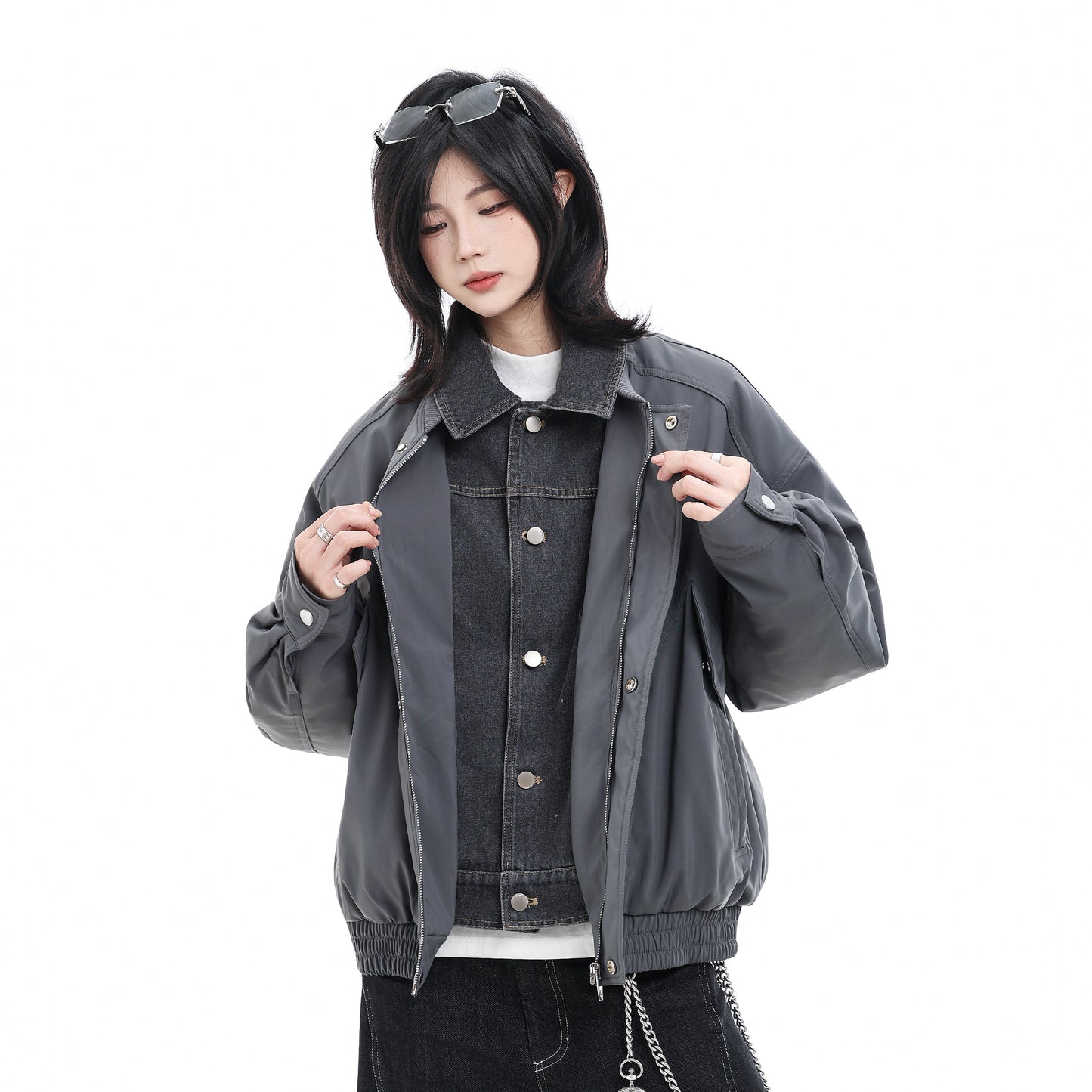 White Duck Down Jumper No. 1825