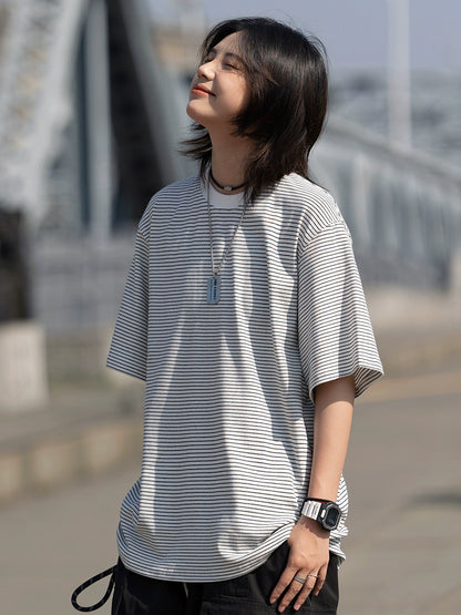 Striped short sleeve t-shirt No.723