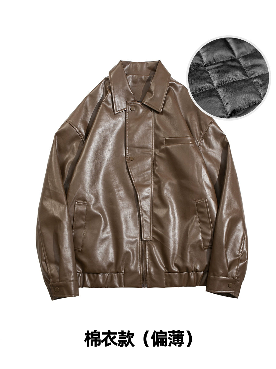 Vegan leather jacket, No.869