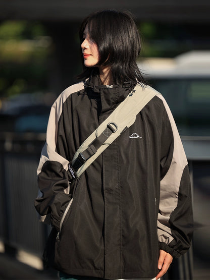 Windbreaker casual hooded jacket No.938