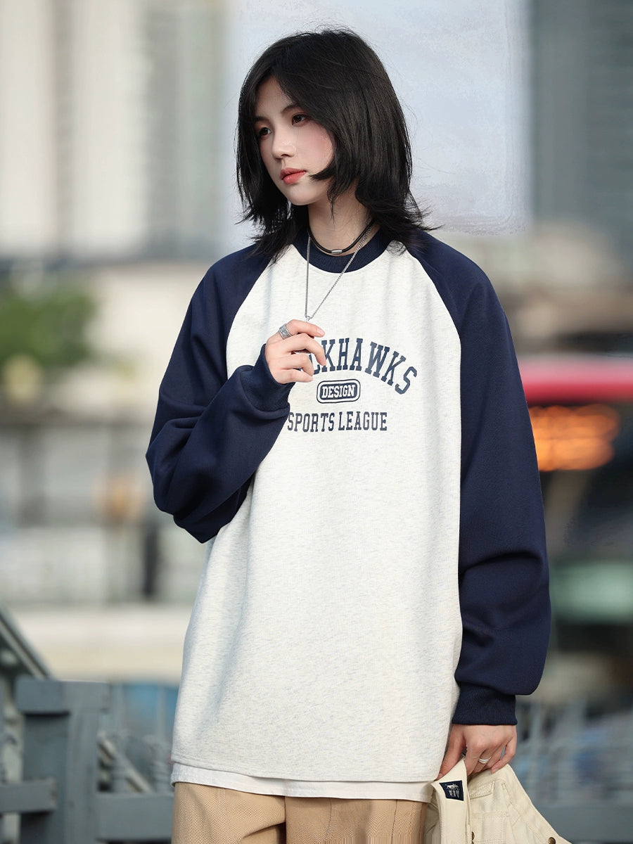 Raglan sleeve sweatshirt No.936