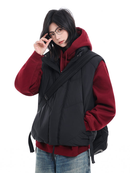 White Duck Down Padded Vest No. 1786