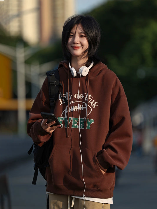 Vintage hooded sweatshirt No.1273