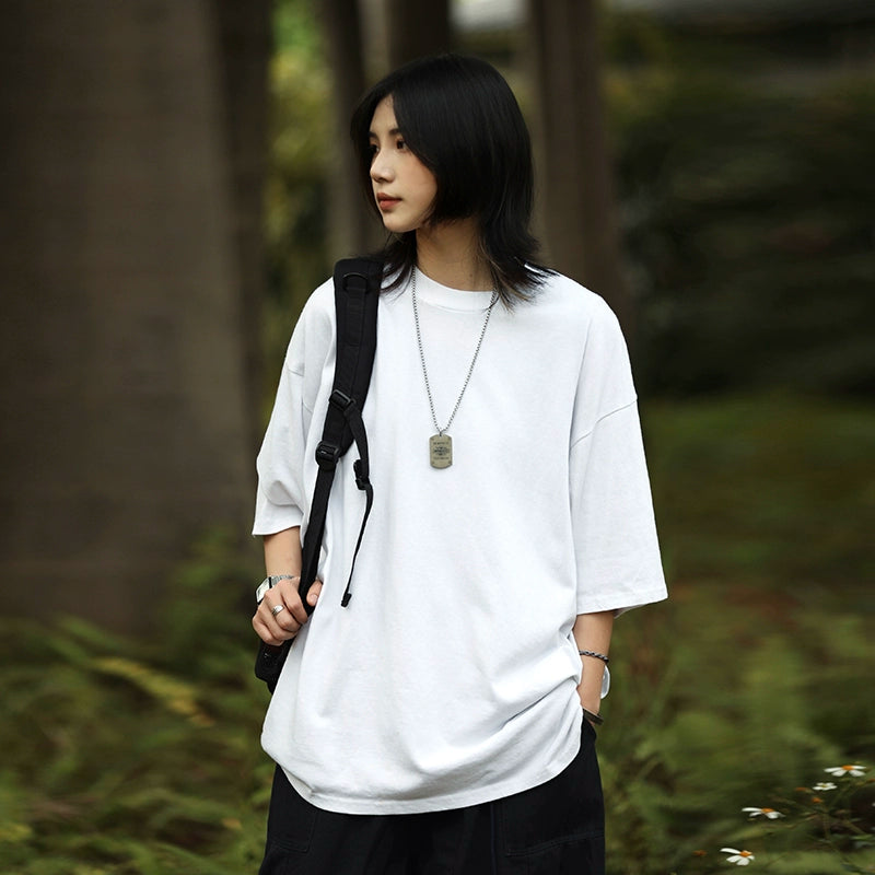 short-sleeved oversize t-shirt No.380