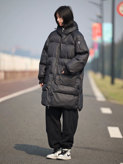 Winter mid-length padded jacket, puffer No.1126