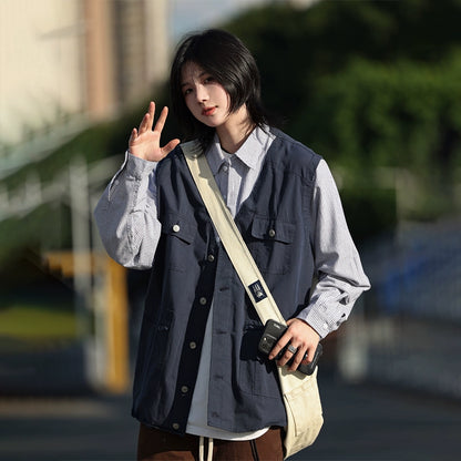 Fake two men's shirts, workwear No.1313