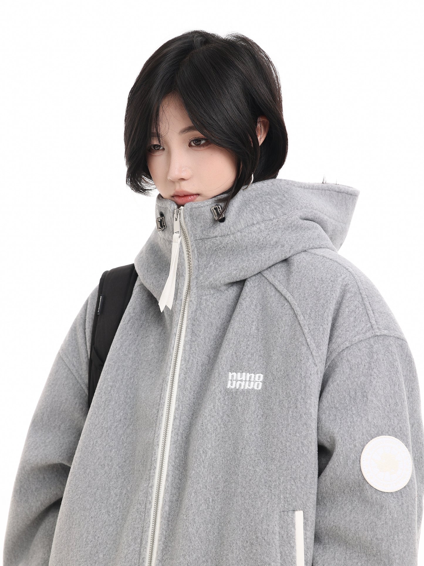 Quilting Hooded Jumper No. 1721